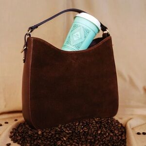 Poppy barley - The Sixteenth Tote , French Press Suede